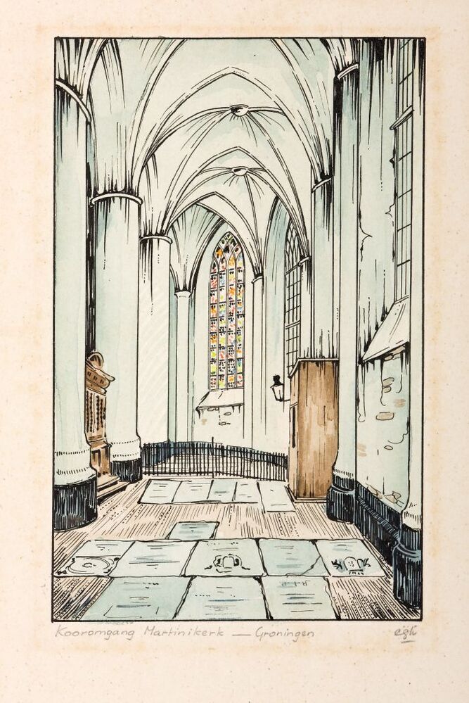 Kooromgang Martinikerk, Groningen